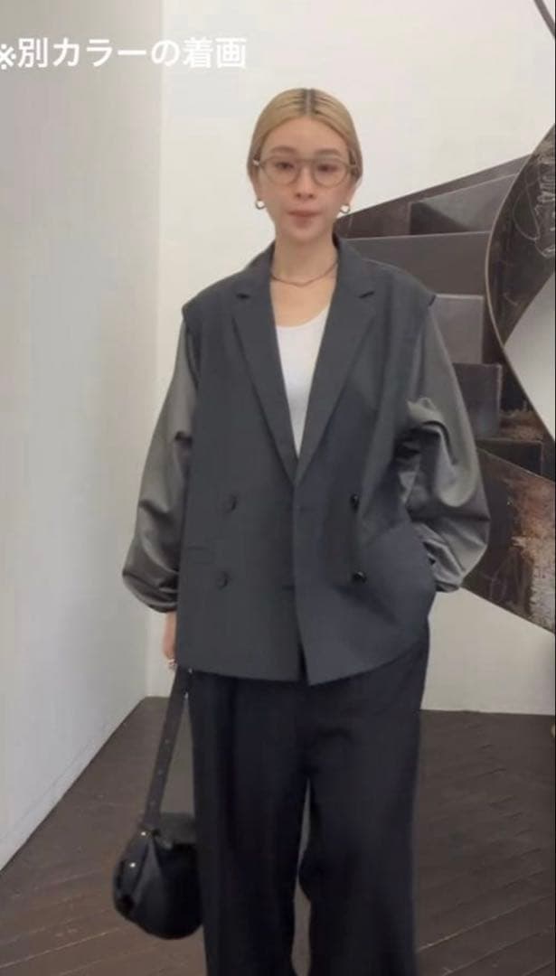 タグ付RIM.ARKリムアークCombination w-breasted JK