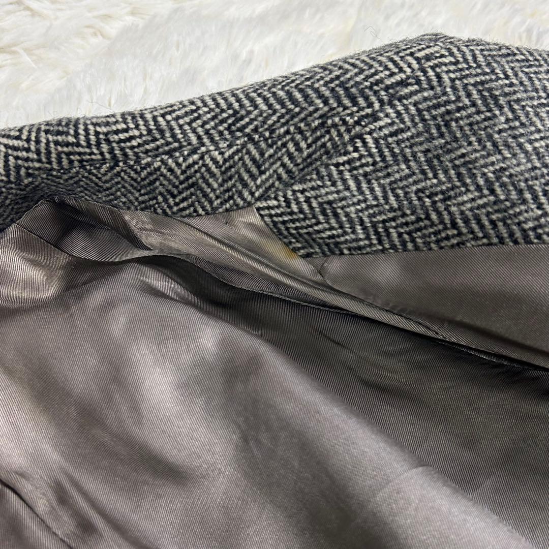 ポール＆ジョー ヴィンテージ ヘリンボーン ウール トレンチコート 52 XL