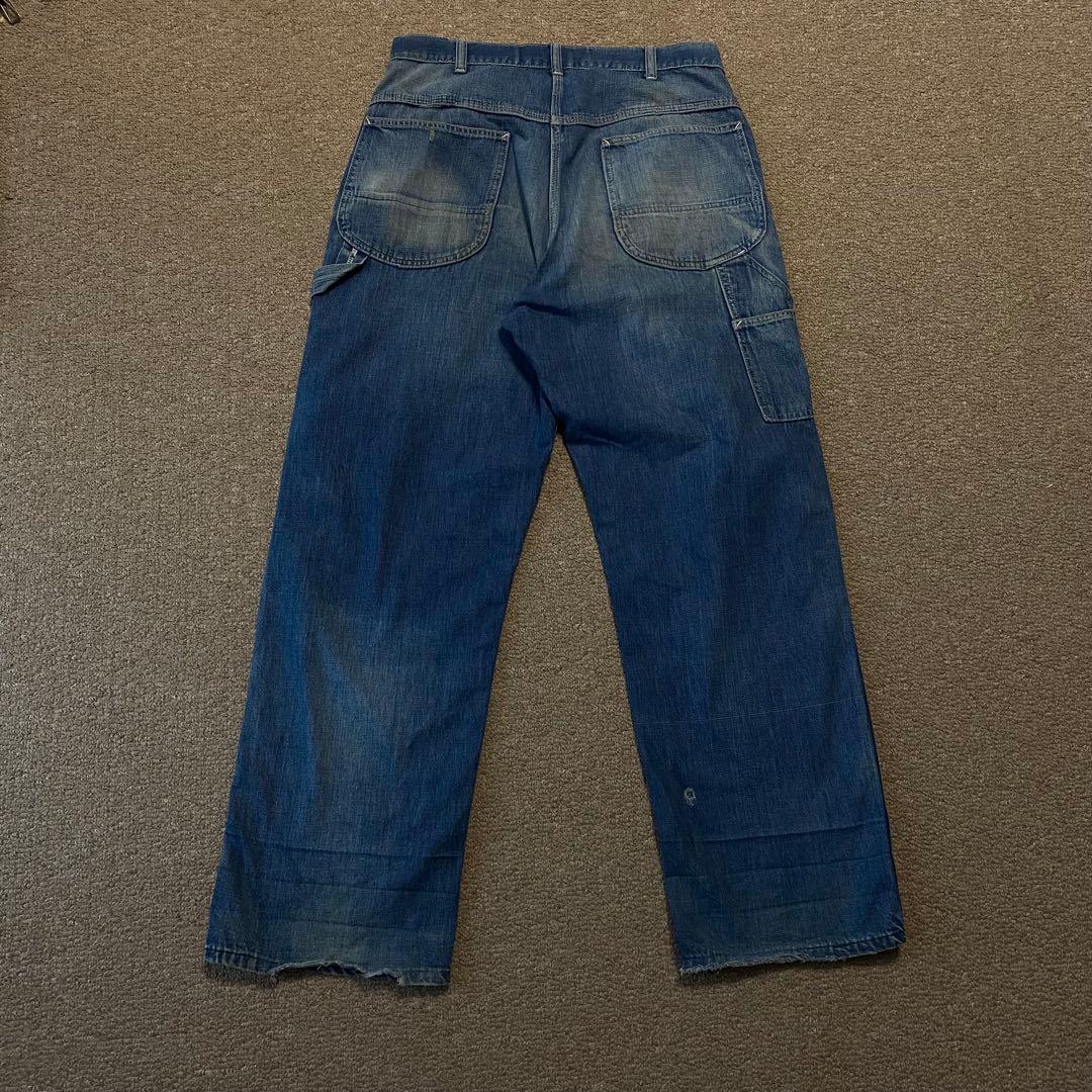 50s~60s 雰囲気抜群 VINTAGE デニムペインターパンツ