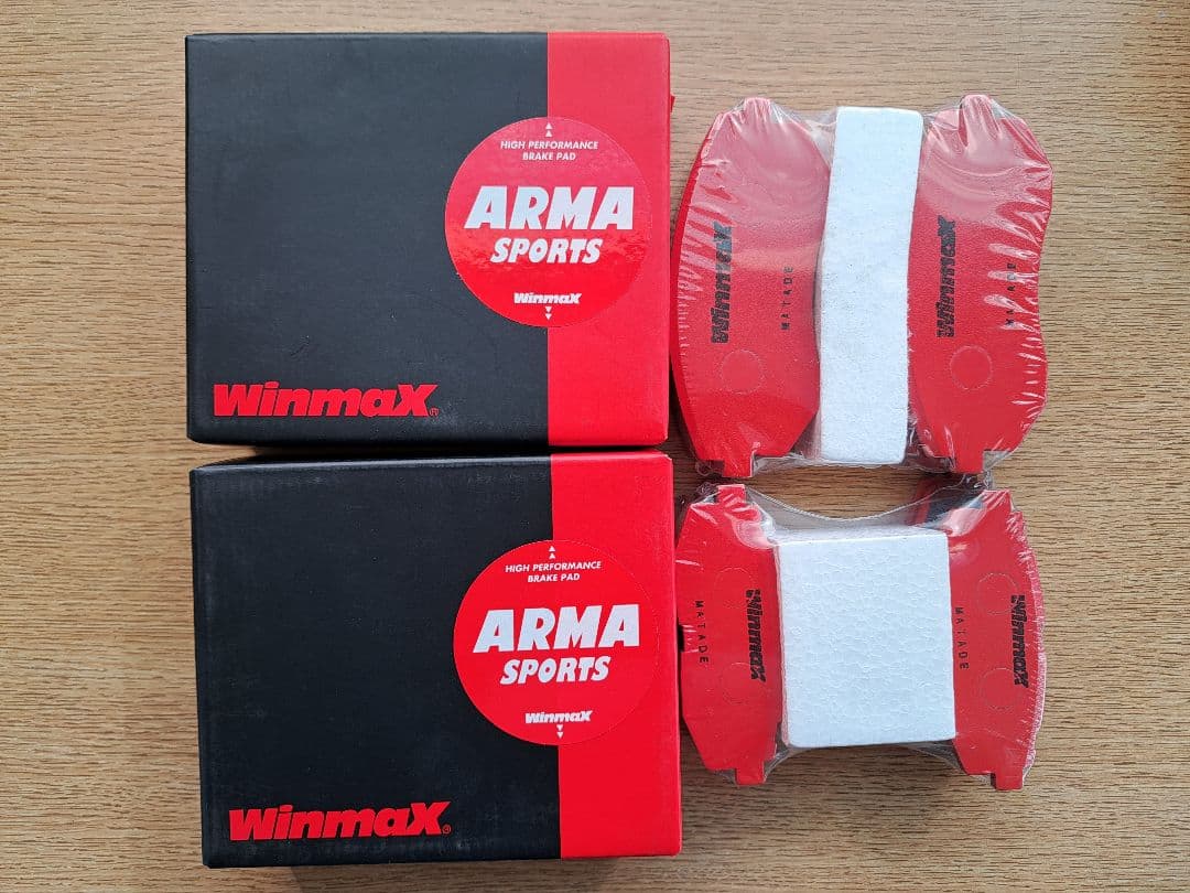 Winmax86BRZ新品パッド AP3(=現MC3)ZN6•ZC6用前後1台分