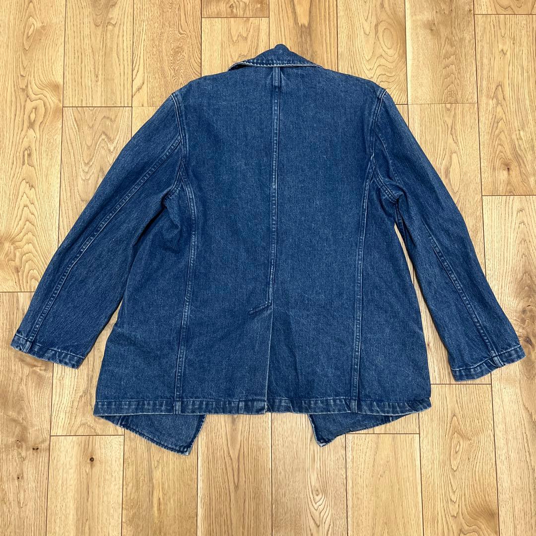 90s ラルフローレン　Pコート　デニム