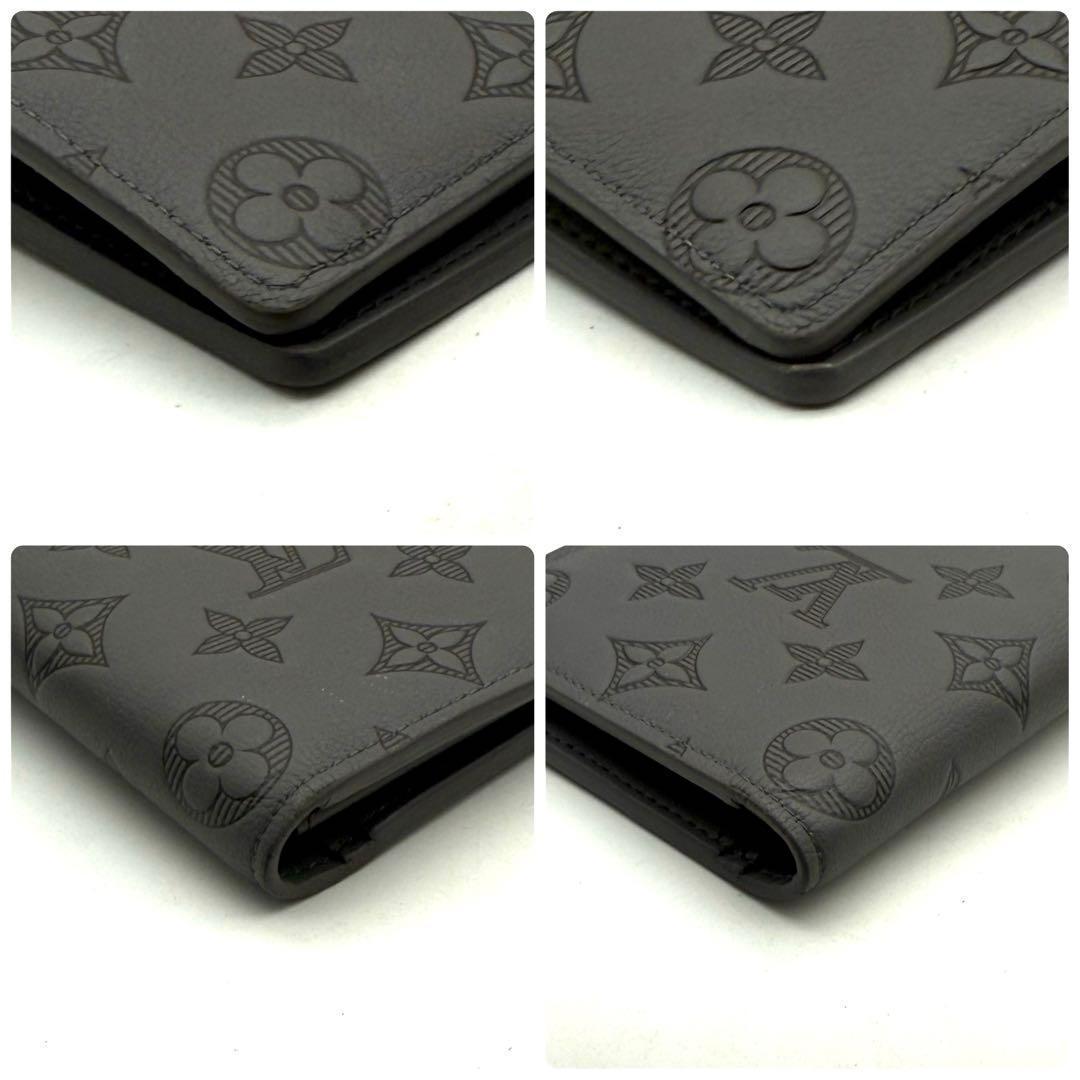 【極上美品】ルイヴィトンモノグラムシャドウポルトフォイユブラザ