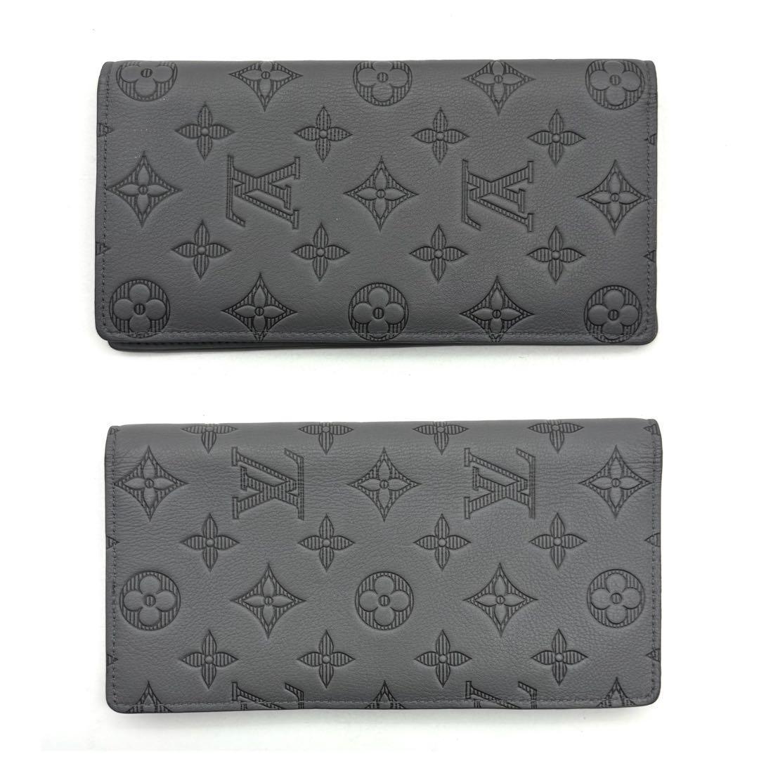 【極上美品】ルイヴィトンモノグラムシャドウポルトフォイユブラザ