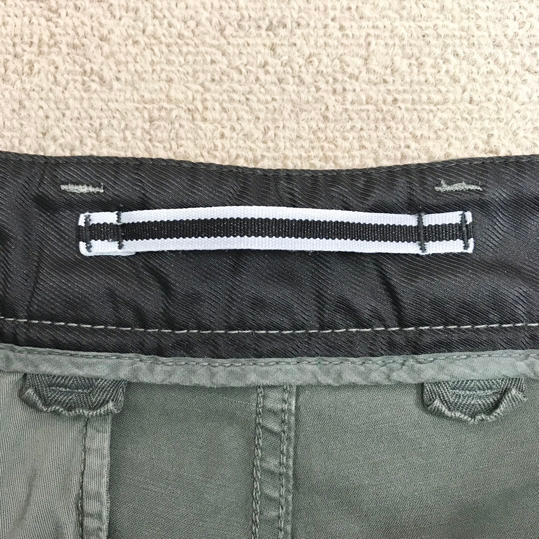 ストーンアイランド W31 カーゴ ワークパンツ ビジネス カーキ S3245