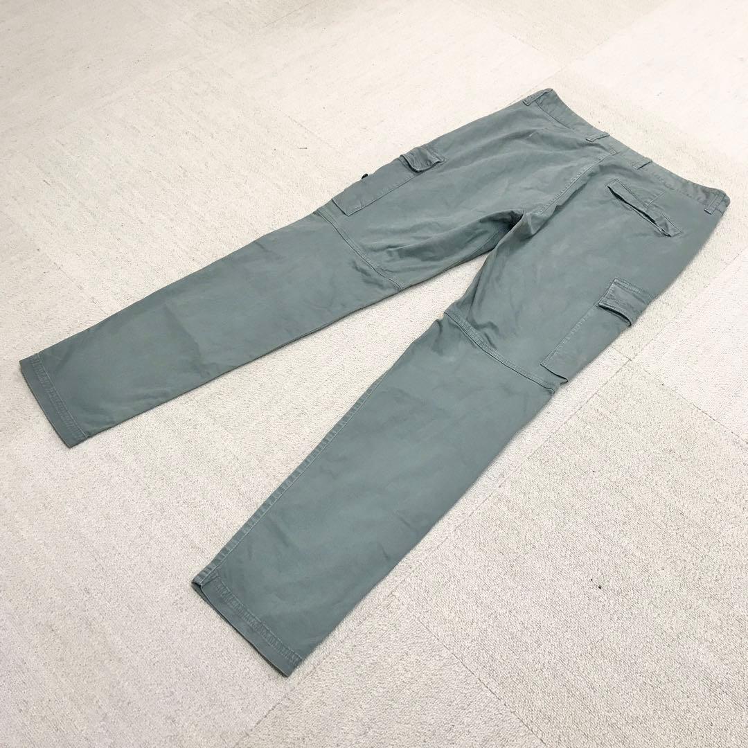 ストーンアイランド W31 カーゴ ワークパンツ ビジネス カーキ S3245