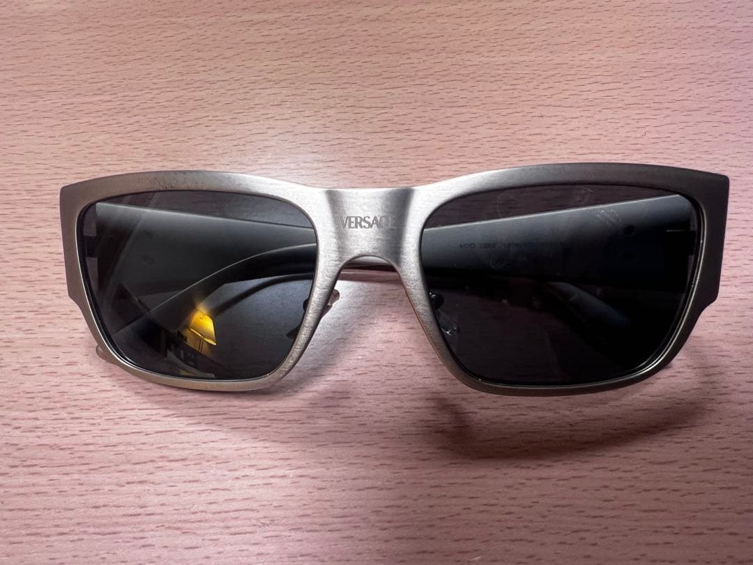 VERSACE シルバー サングラス