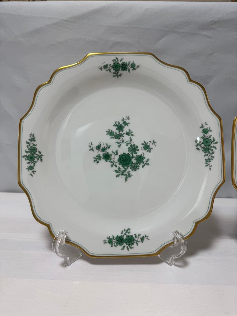 未使用品アウガルテン ウィーン プリンスオイゲン プレート 27cm ペア