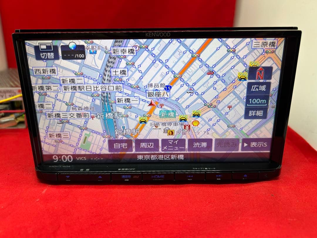 ⭐︎美品⭐︎KENWOOD 2024年春地図　MDV-L404新品バックカメラ付き