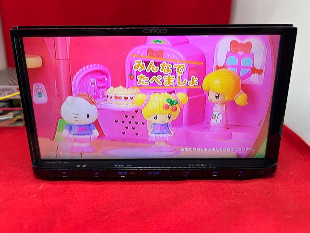 ⭐︎美品⭐︎KENWOOD 2024年春地図　MDV-L404新品バックカメラ付き