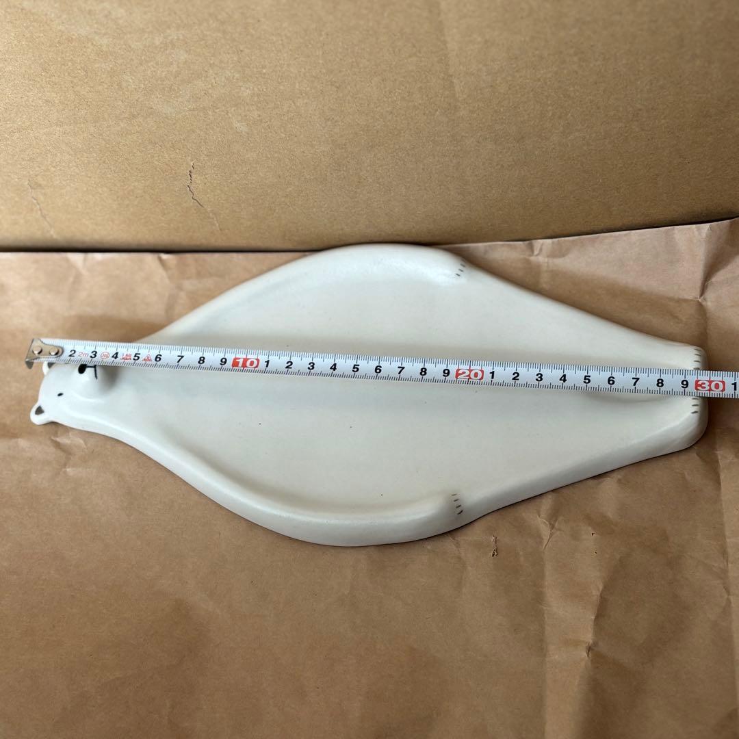 小堤晶子さん しろくまのプレート