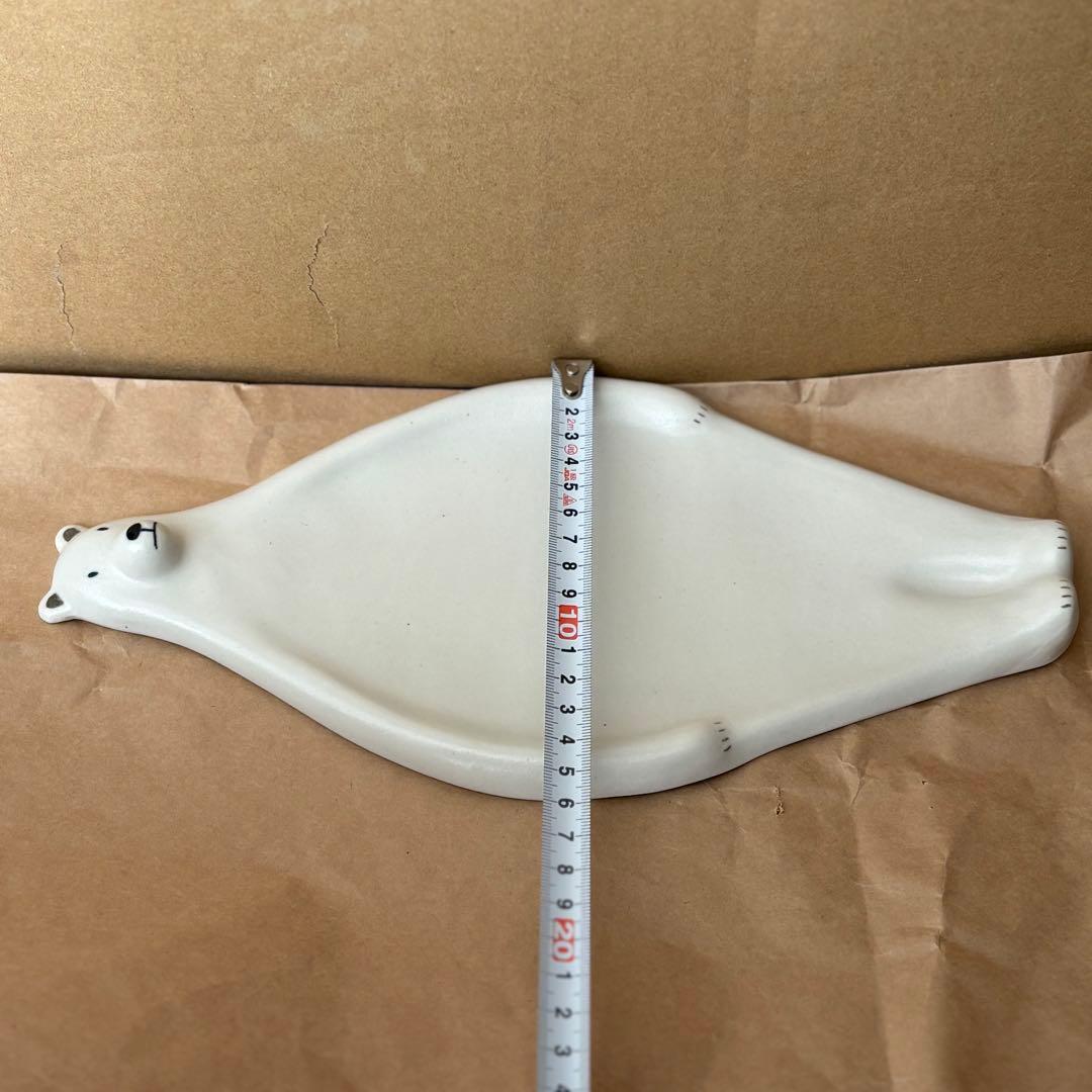 小堤晶子さん しろくまのプレート