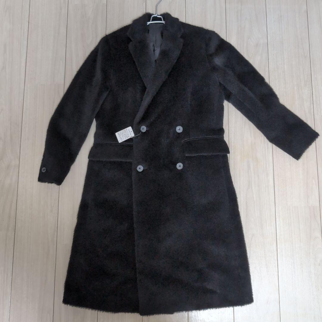 佐藤健　abyts SHAGGY DOUBLE COAT　サイズ0　ブラック