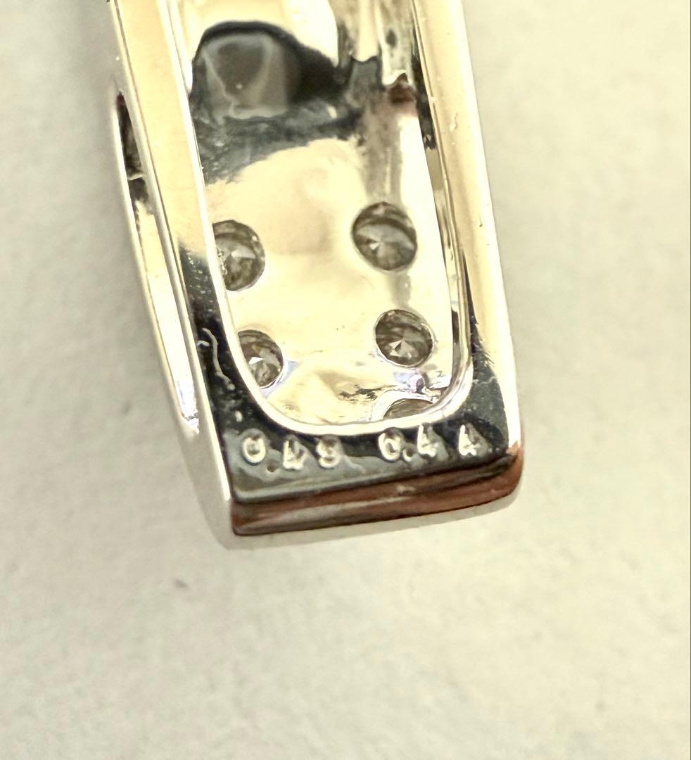 Pt900 アレキサンドライト ダイヤ ペンダントトップ CGLソーティング付き