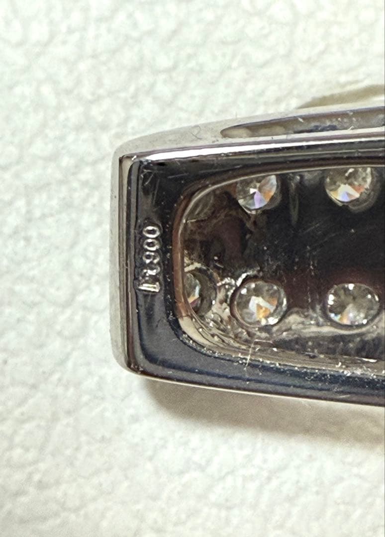 Pt900 アレキサンドライト ダイヤ ペンダントトップ CGLソーティング付き