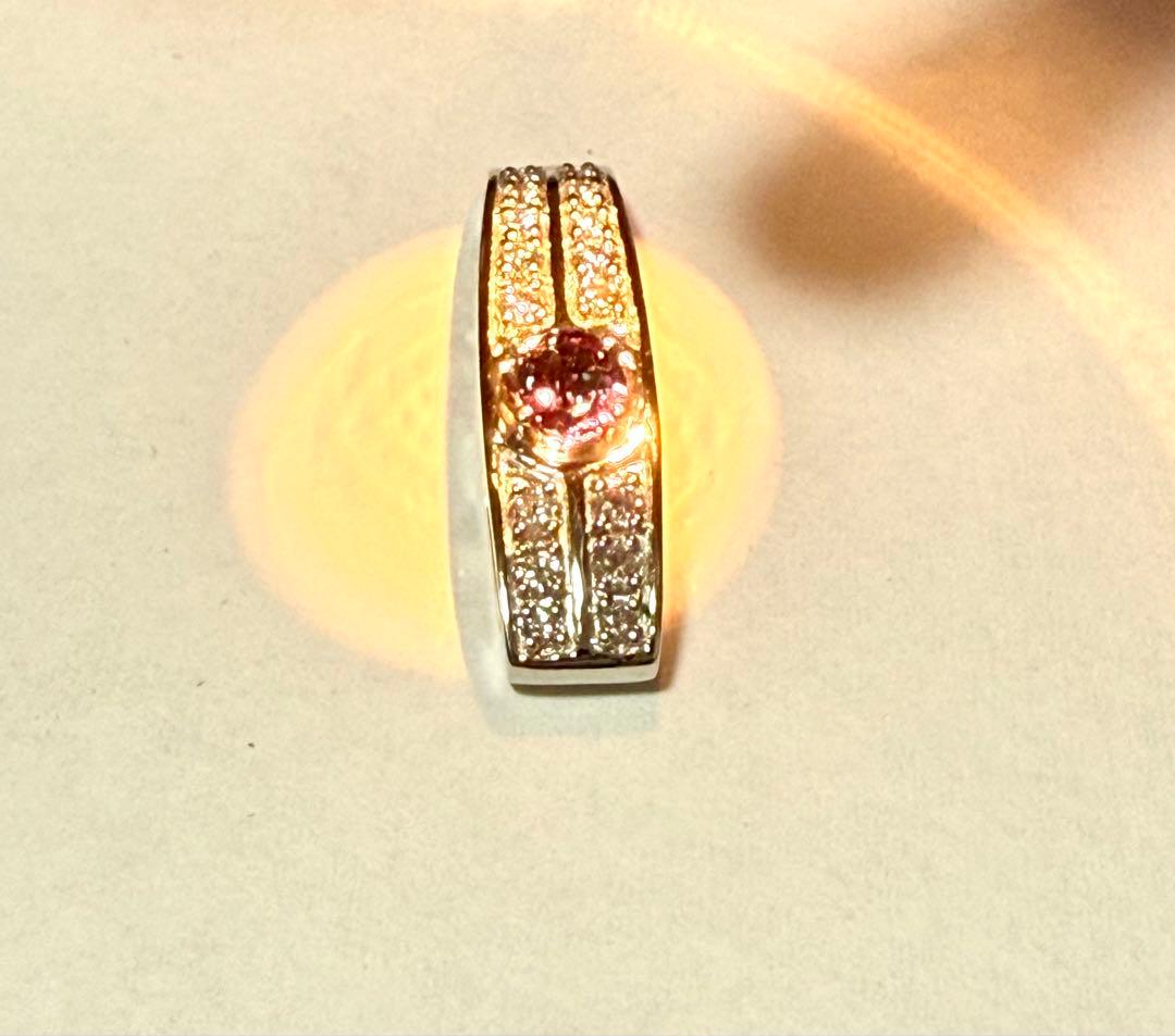 Pt900 アレキサンドライト ダイヤ ペンダントトップ CGLソーティング付き