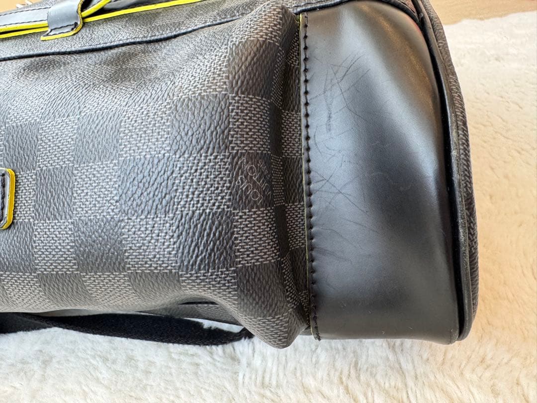 f*w様 【お値下げしました】ダミエパターン レザーリュック　ルイヴィトン　LV