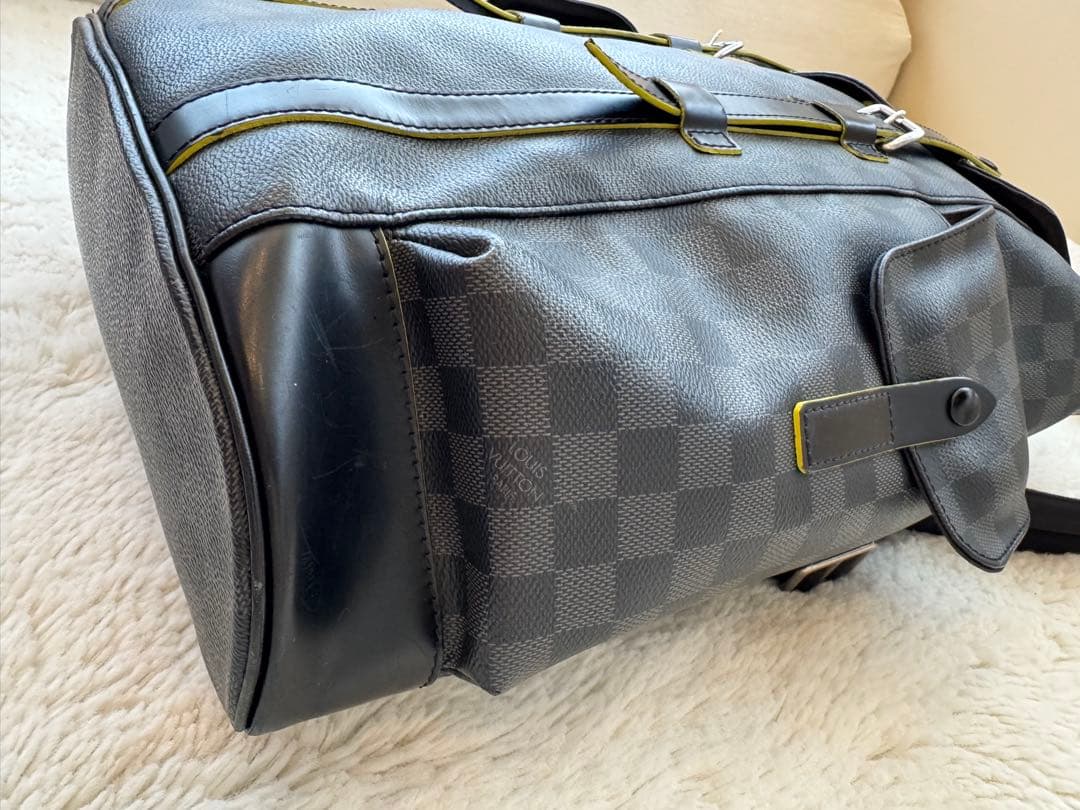 f*w様 【お値下げしました】ダミエパターン レザーリュック　ルイヴィトン　LV