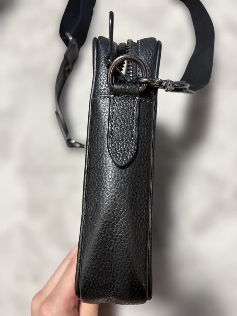 coach メンズ ショルダーバッグ ブラック