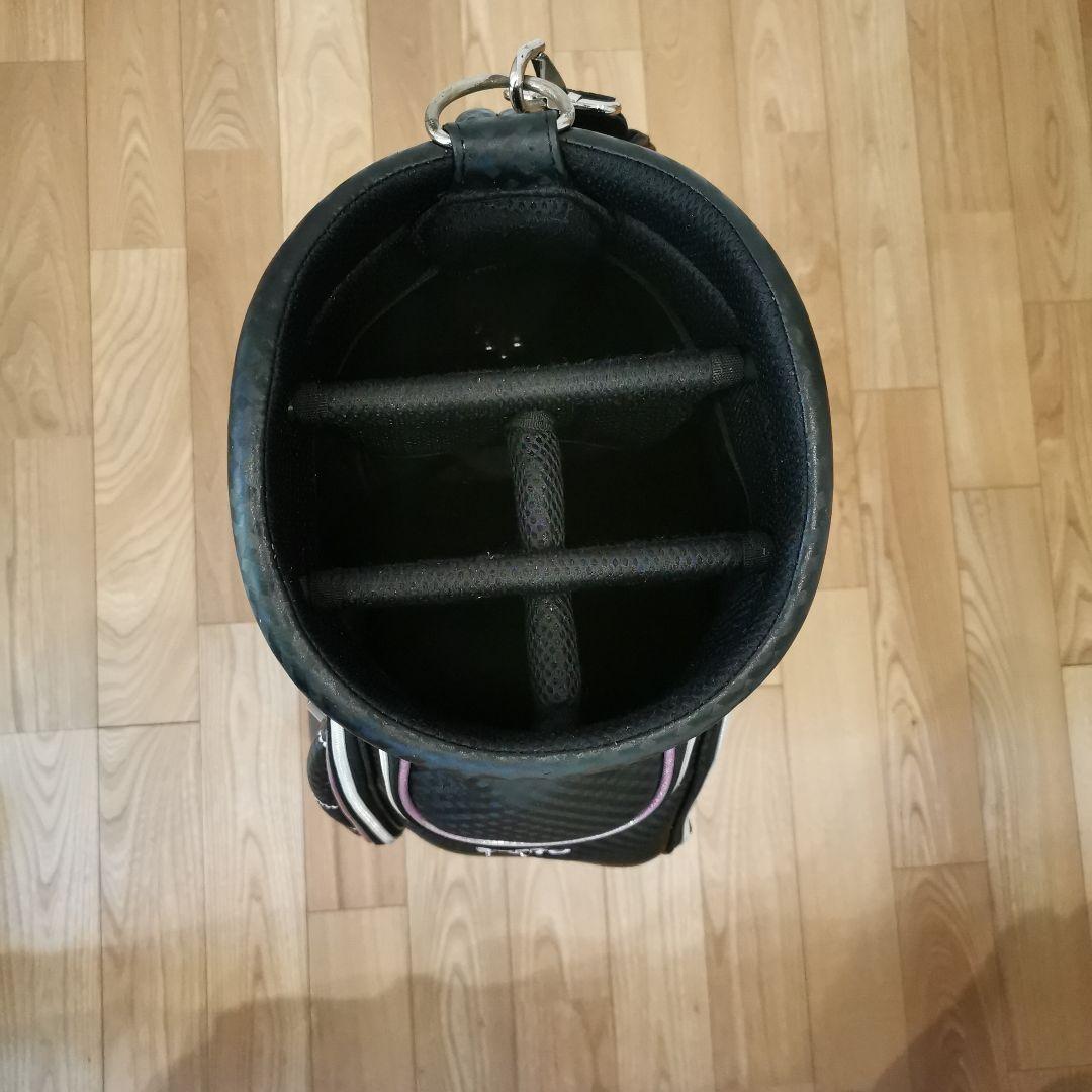 XXIO ゴルフバッグ ブラック/ピンク　レディース