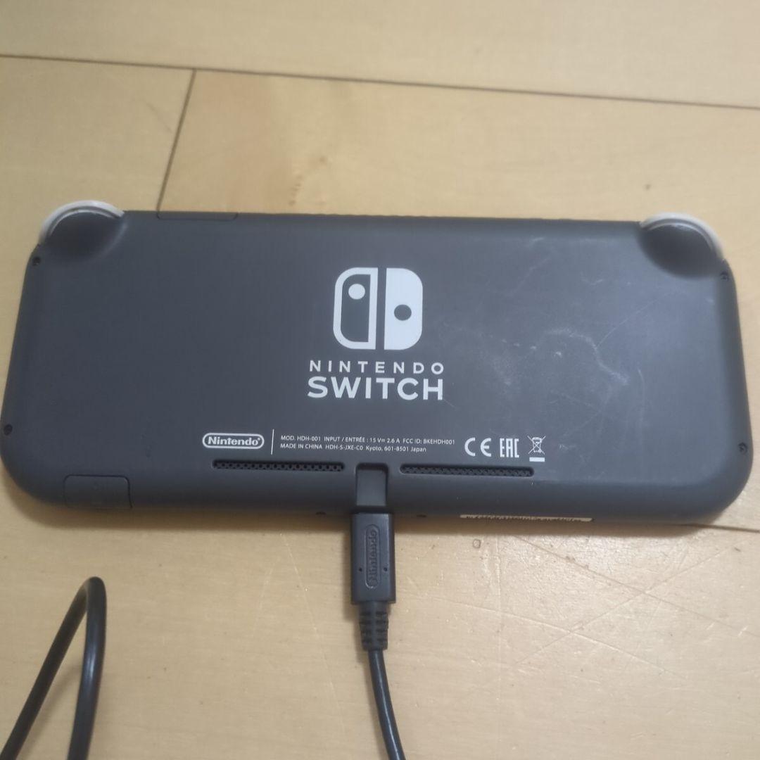 NintendoSwitchライト　グレー　本体