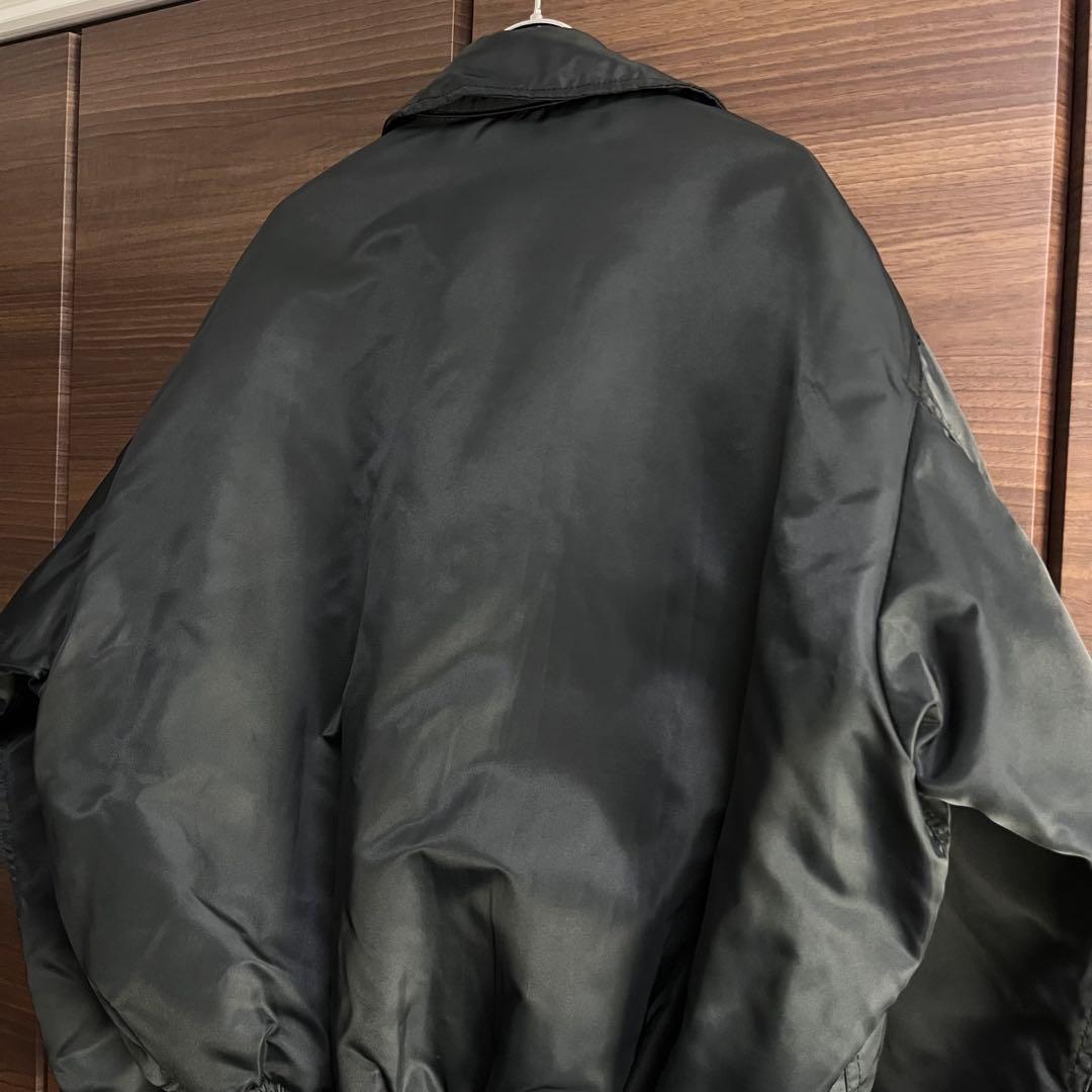 CWU-45P フライトジャケット X-LARGE 黒 IDEALジップ 米軍