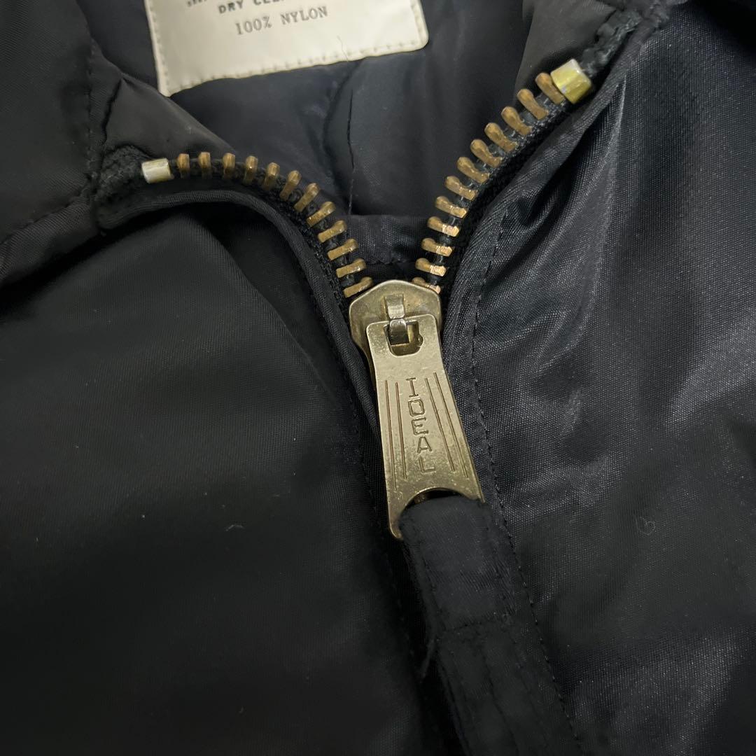 CWU-45P フライトジャケット X-LARGE 黒 IDEALジップ 米軍