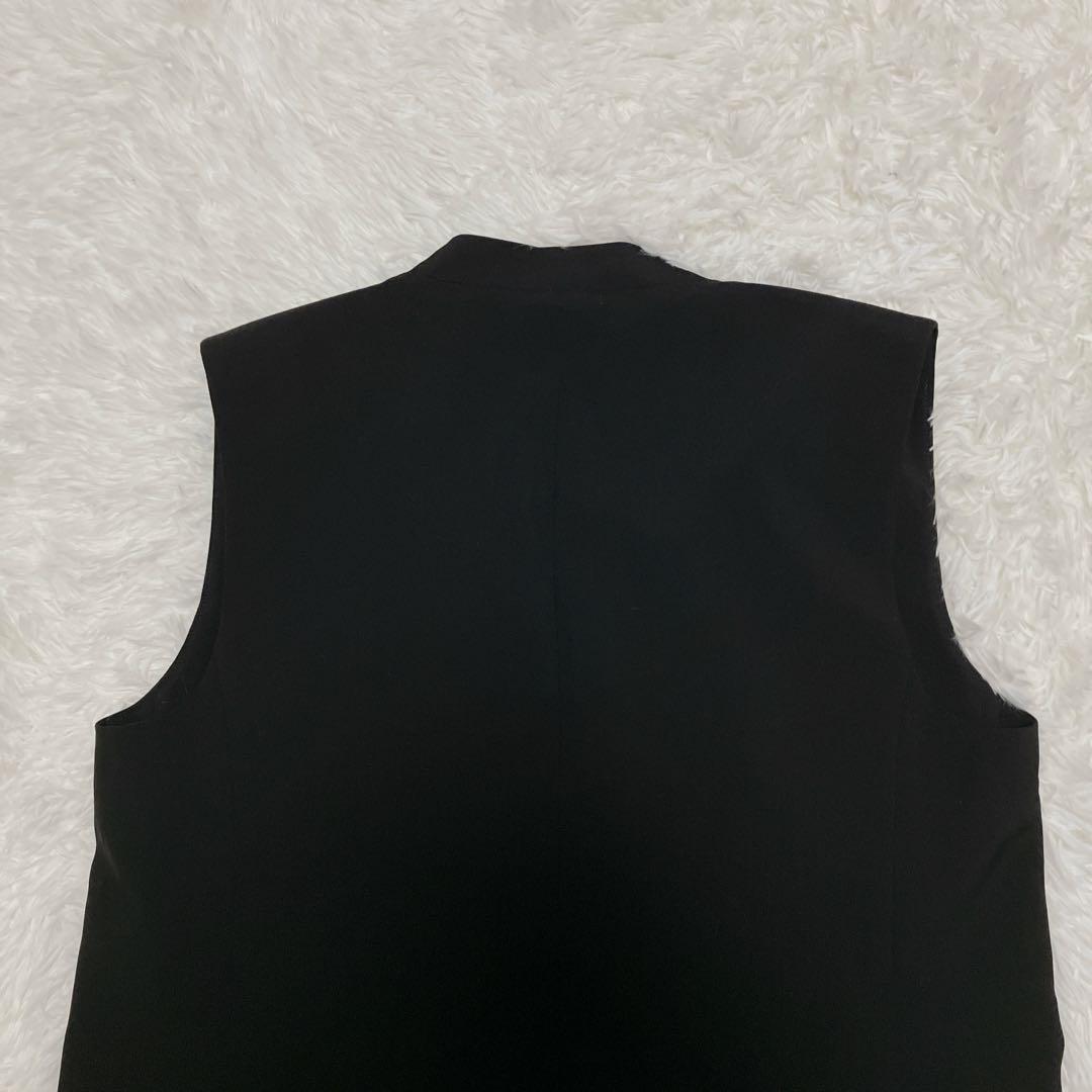 【タグ付き】plage プラージュ calla lily ジレ ブラック 38