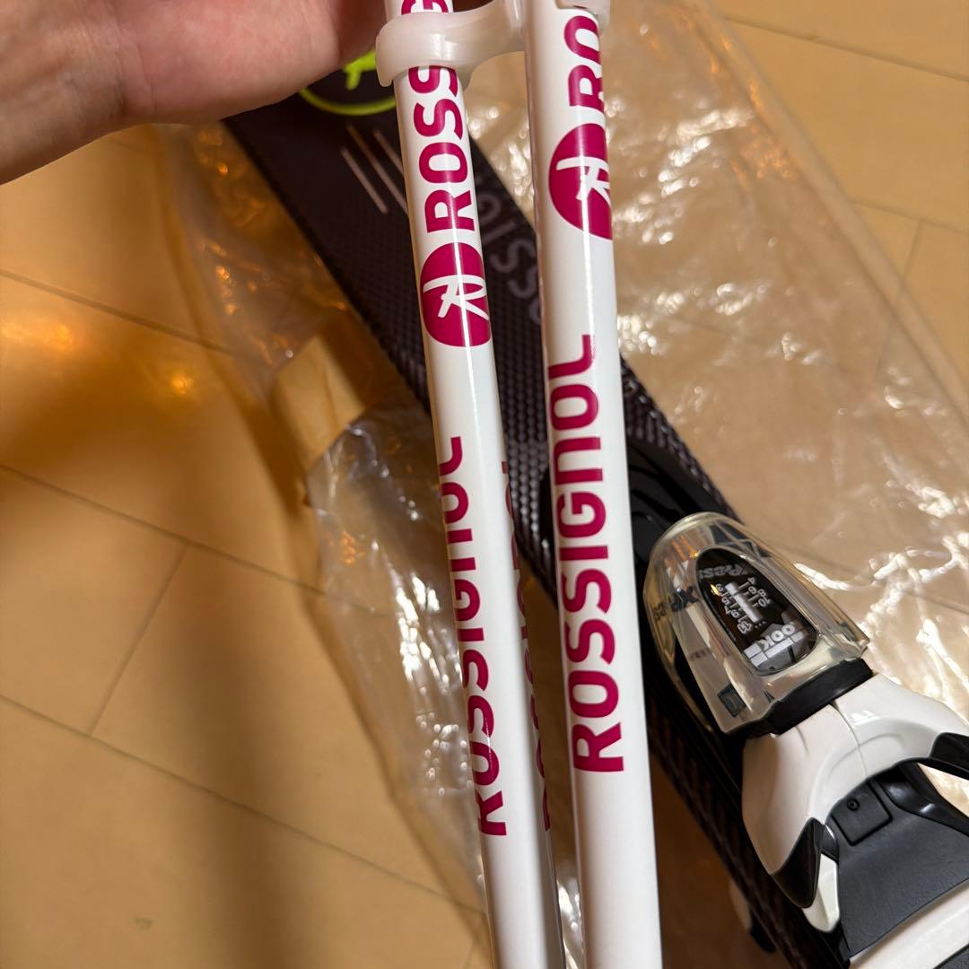 Rossignol ショートスキー(P123)ストック(110)ブーツ(26)