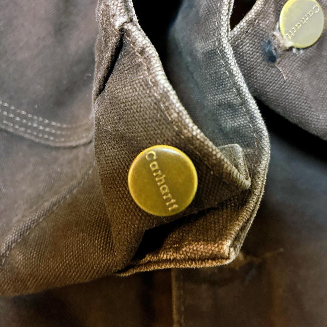 Carhartt CSX企業刺繍ミシガンチョアコート裏地ブランケット L USA