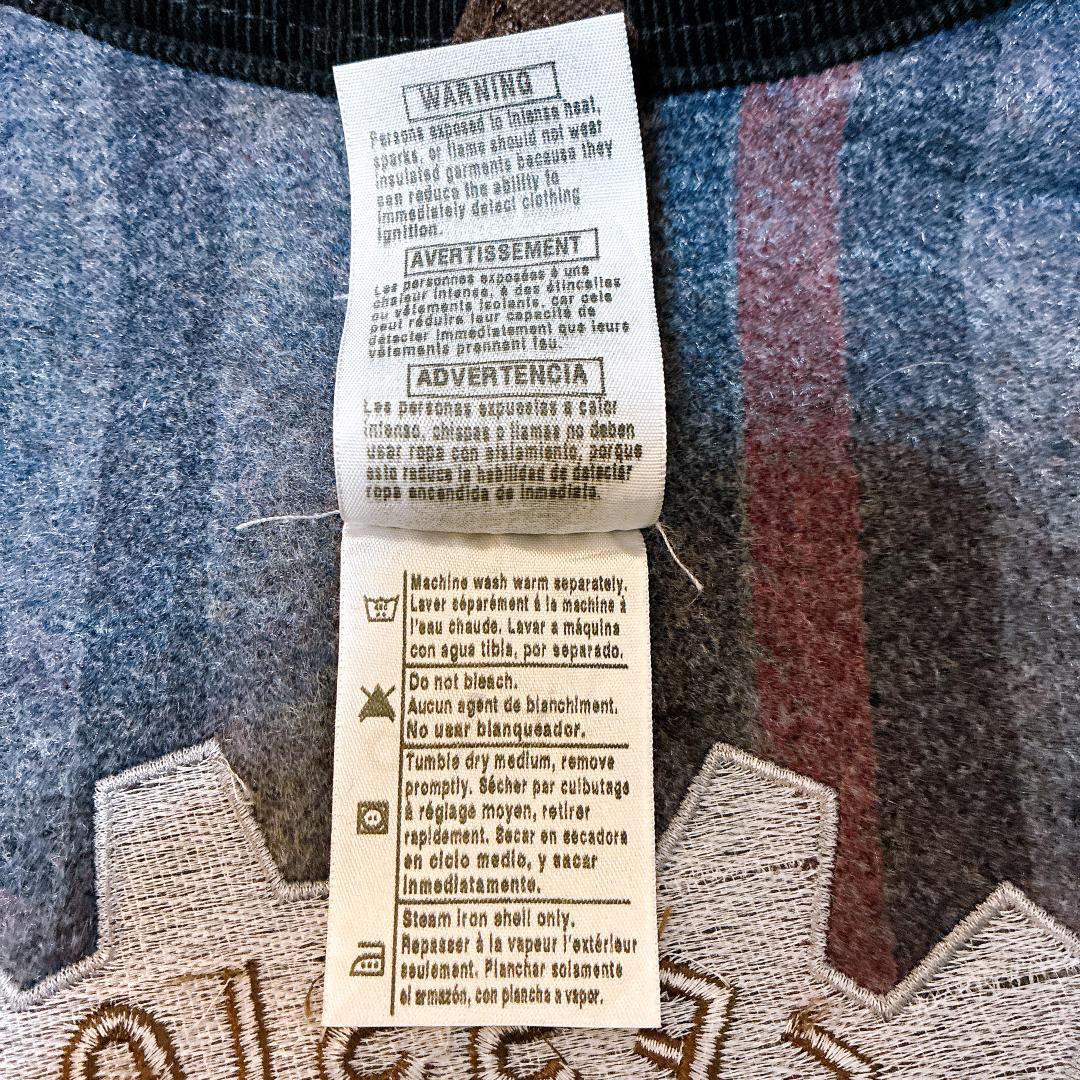 Carhartt CSX企業刺繍ミシガンチョアコート裏地ブランケット L USA