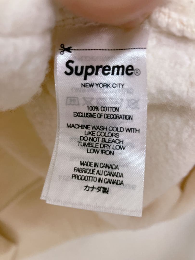 シュプリーム ジップアップパーカー M サイズ