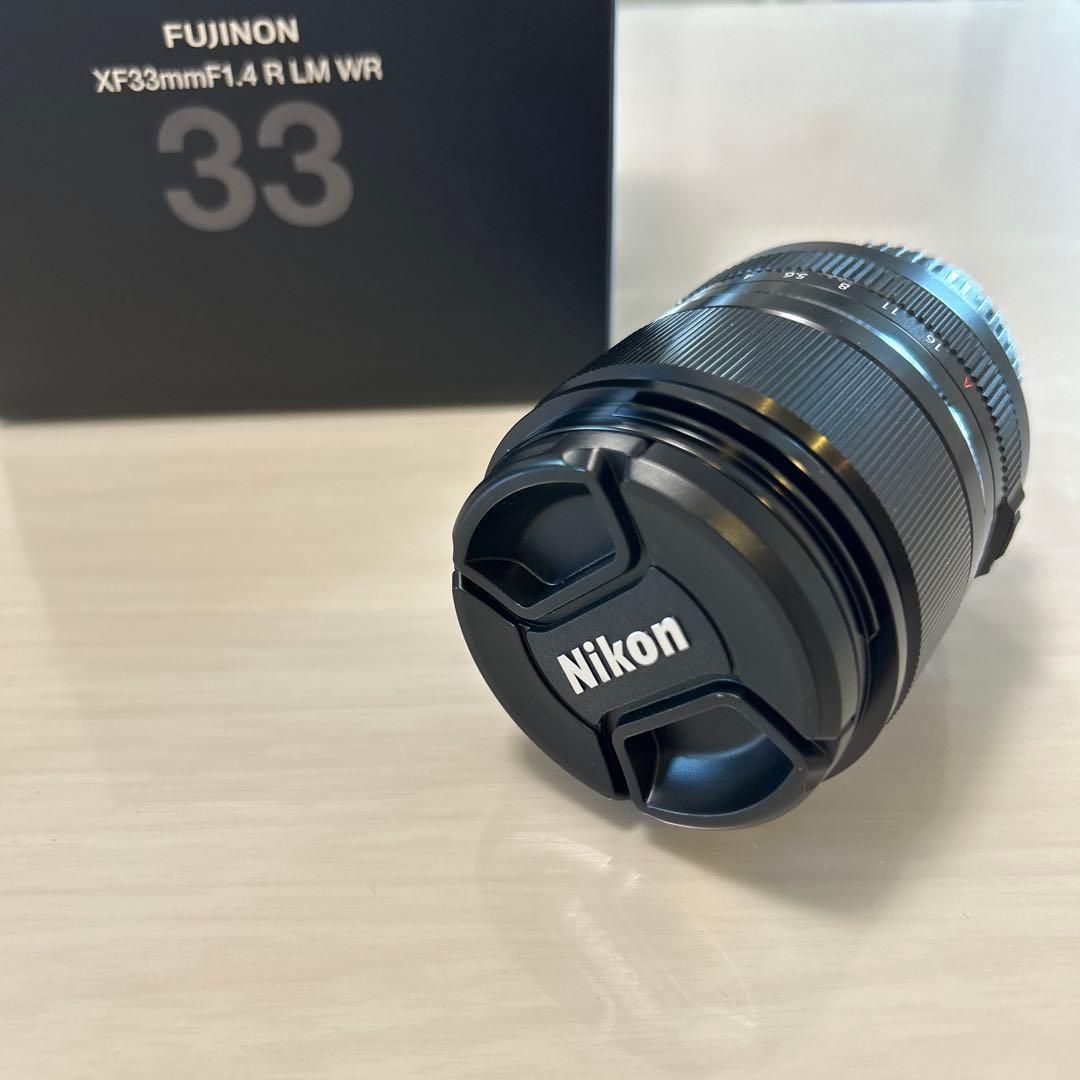 【純正角型フード付】FUJINON XF33mmF1.4 R LM WR レンズ