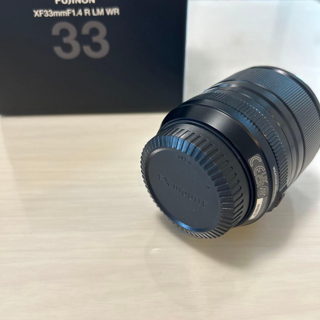 【純正角型フード付】FUJINON XF33mmF1.4 R LM WR レンズ