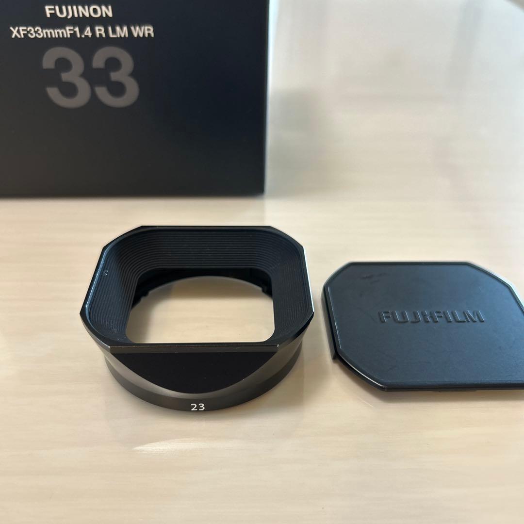 【純正角型フード付】FUJINON XF33mmF1.4 R LM WR レンズ