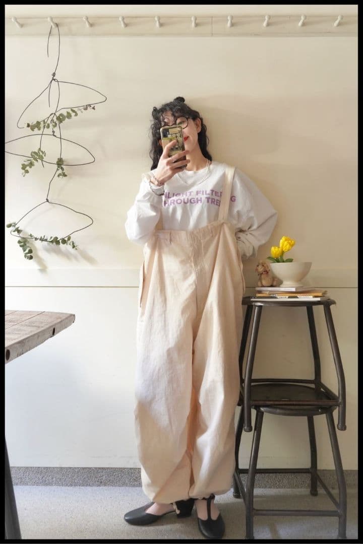 新品ジャーナルスタンダードラックスCLポプワッシャーサスペンダーサロペット