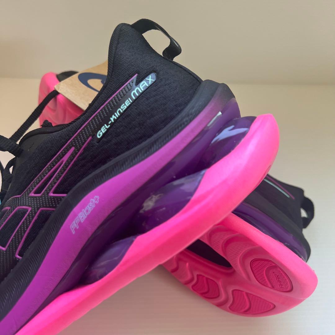 半額以下新品ゲルキンセイマックス25.5cmランニングシューズasics