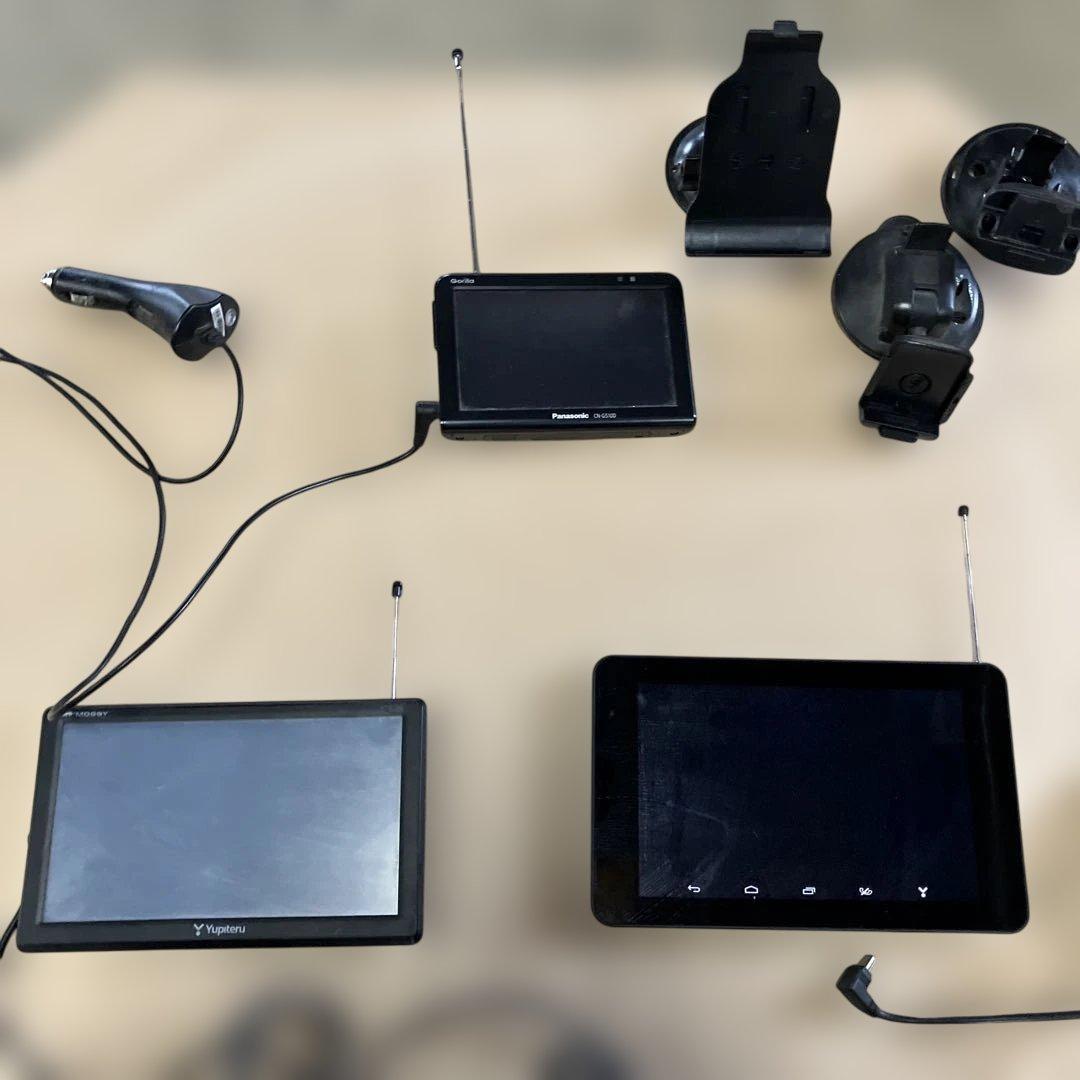 ユピテル　ポータブルナビ　ゴリラなど3台セット