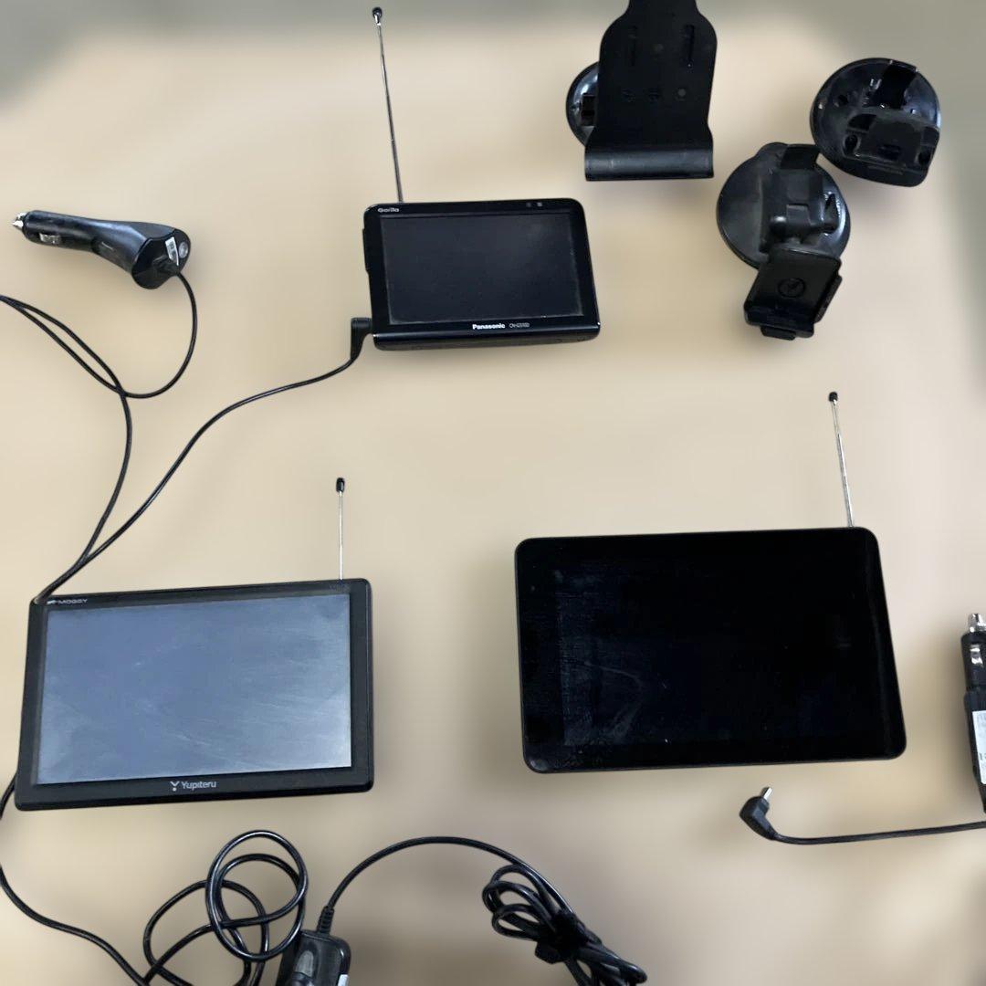 ユピテル　ポータブルナビ　ゴリラなど3台セット