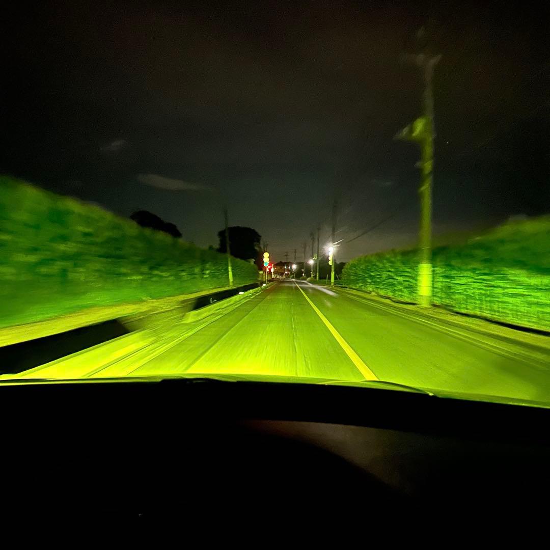 新・裂光シリーズ!! 超大型チップ ライムイエローフォグ! H8/H11/H16