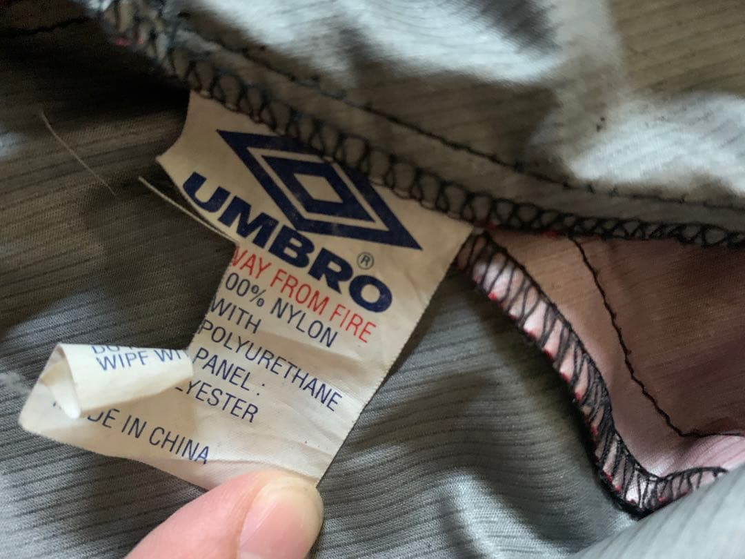 90s アンブロ vtg マンU ナイロン ジャケット UMBRO アヤックス