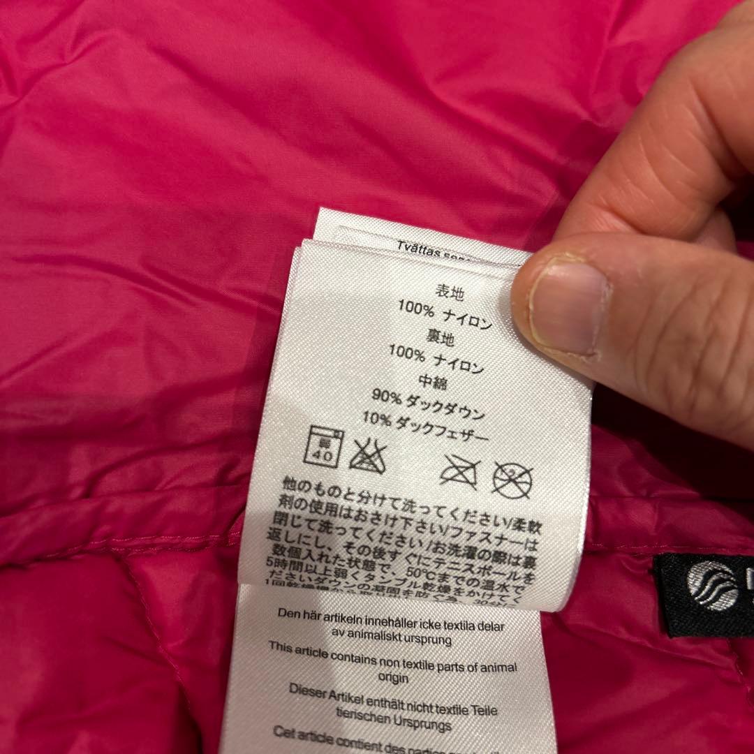 PeakPerformance ピンクベスト Sサイズ（日本サイズM相当）