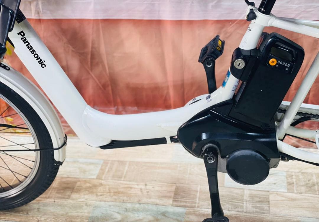 ギュットアニーズ⭐️16AH！パナソニック子供乗せ電動アシスト自転車Y2374