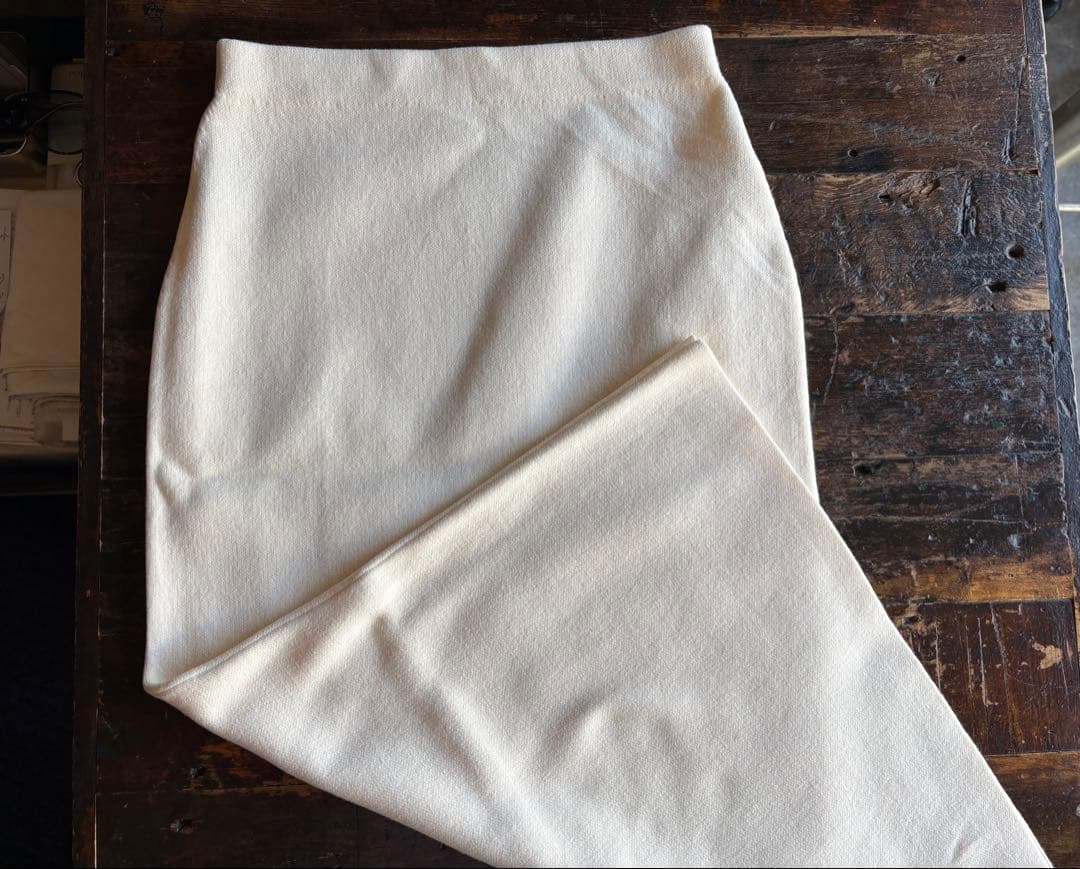 FRAMeWORKダブルジャガードプルオーバーダブルジャガードストレートスカート