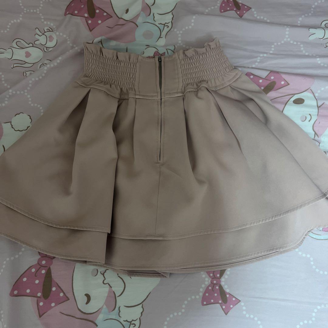 ♡ミシェルマカロン 美脚エレガントスカートブラック＆ピンク♡