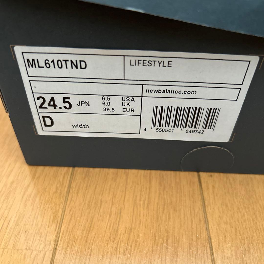 新品未使用タグ付き　ニューバランススニーカー　テックアウトドア　ML610TND