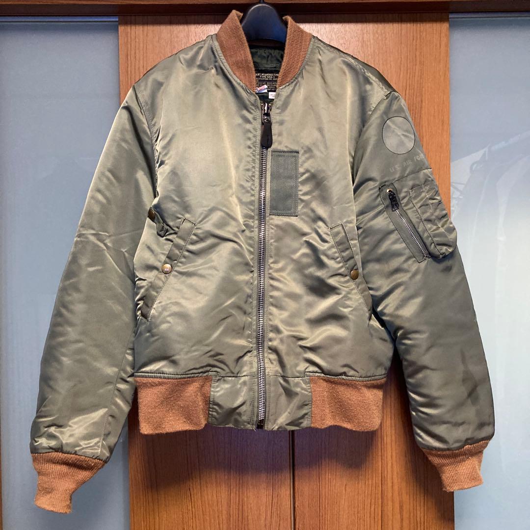 MA-1 SPIEWAK（スピワック）　茶リブ　40