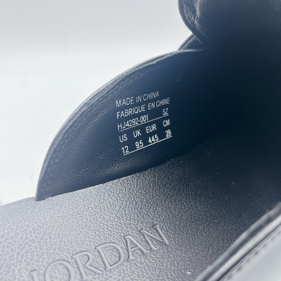 希少サイズ❗️極美品✨エアジョーダン ミュール ローファー 黒 29cm 厚底