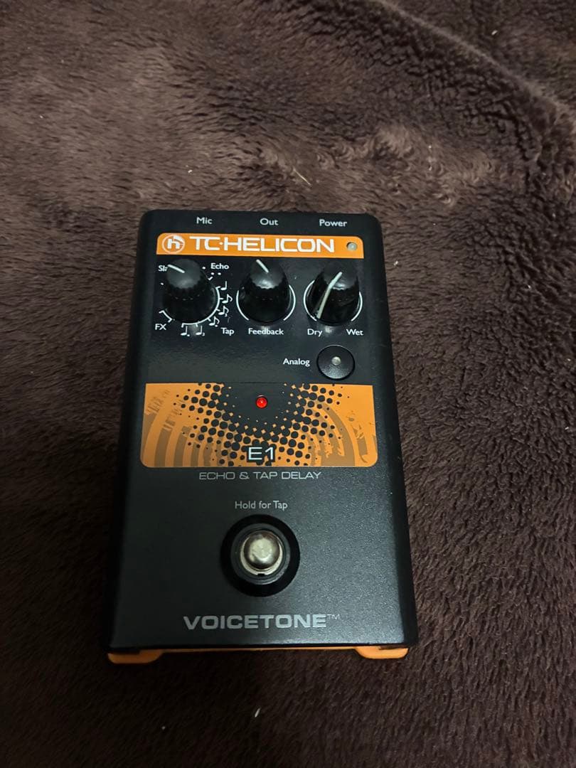 値下げ交渉OK☆TC HELICON VOICETONE E1 エコー&ディレイ