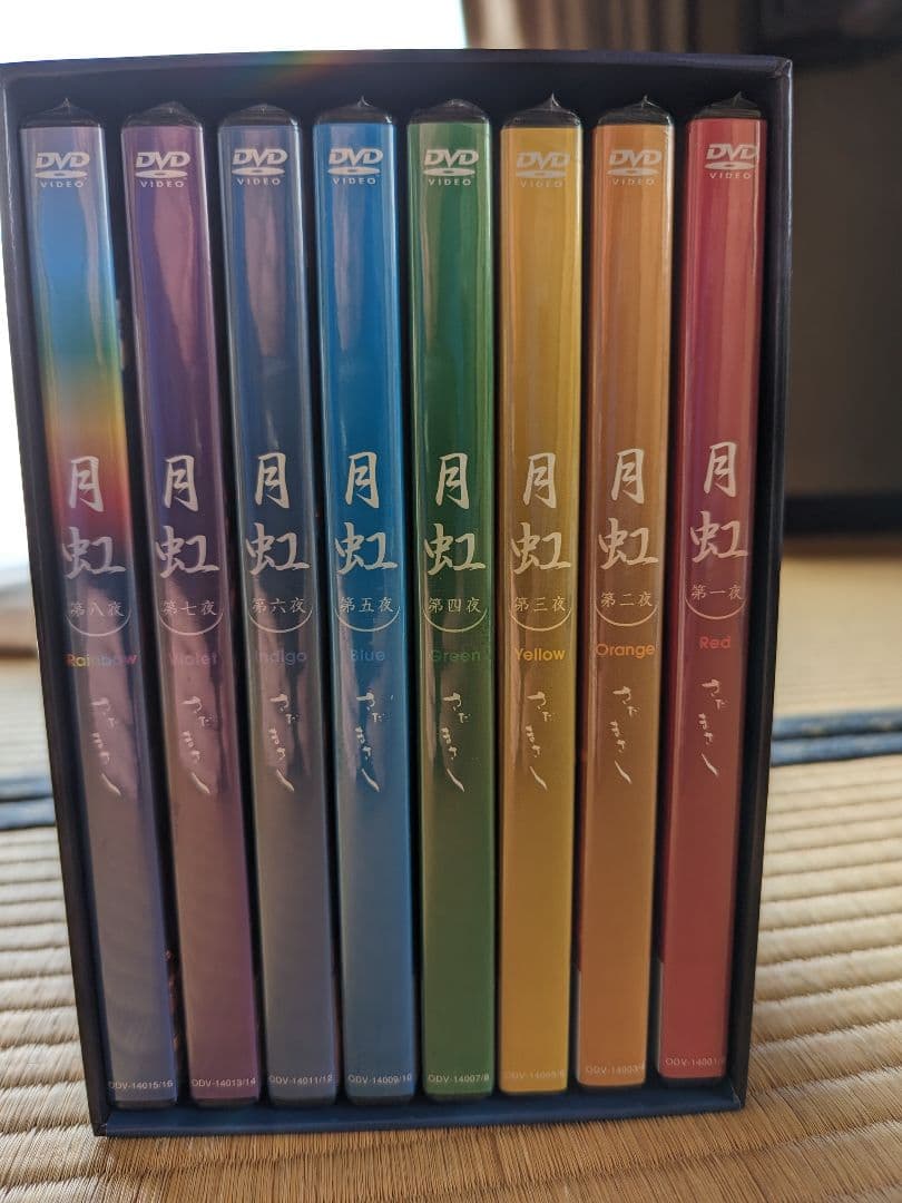 さだまさし30周年記念「月虹」DVD８巻セット　グレーブライブDVD「帰郷」付き