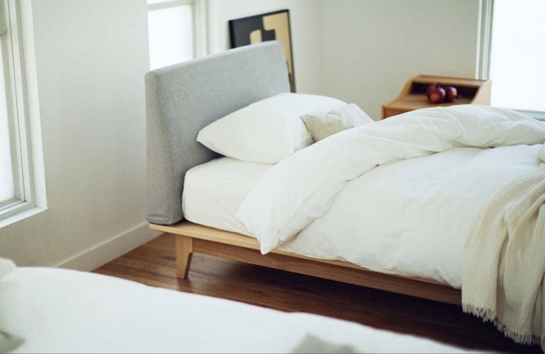 【ジル】IDEE アッシュ　オレイエ　セミダブルベッド